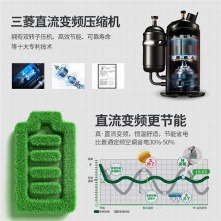 海尔铭家新品空调上市二级压缩制冷效果更佳 4匹 一拖二
