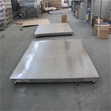 SCSSCS*防水防潮1吨不锈钢地磅称加厚6毫米面板