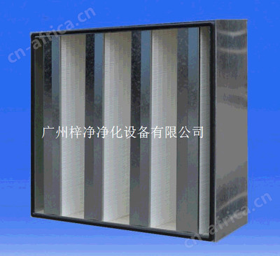 镀锌框FV型亚高效过滤器（HEPA）图片