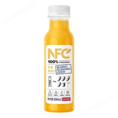 农夫山泉NFC橙汁 300ml*10瓶 重庆团购批发中心
