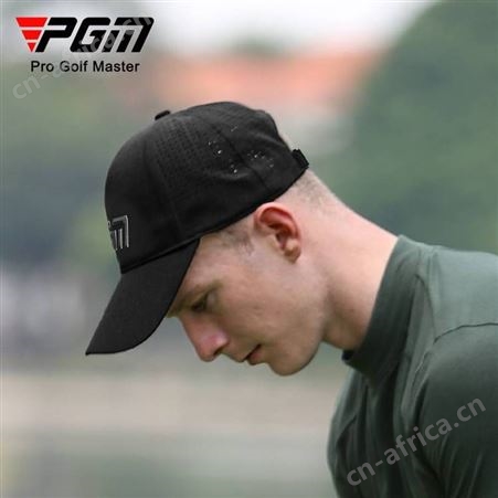 PGM新品 高尔夫帽子男士遮阳防晒帽透气球帽吸湿排汗太阳帽