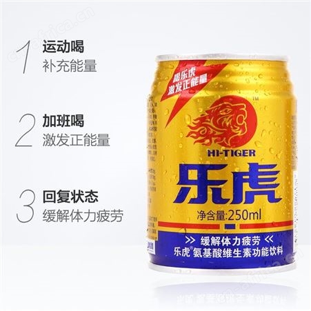 乐虎拉罐250ml 重庆饮料团购批发中心