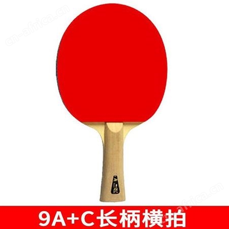 双鱼乒乓球拍 9A直拍横拍双面反胶 弧圈快攻型乒乓球拍成品拍***