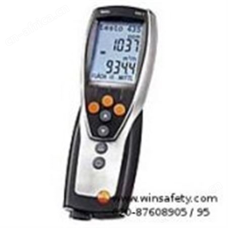 testo 435-3多功能测量仪，带内置压差测量，检测暖通空调系统