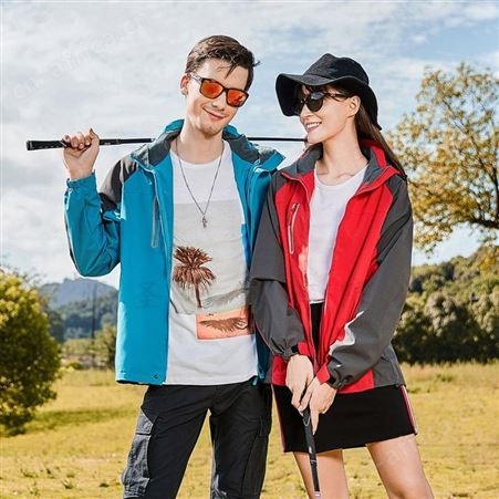 户外厚款冲锋衣定制印logo 防风防水可拆卸三合一男女同款登山服