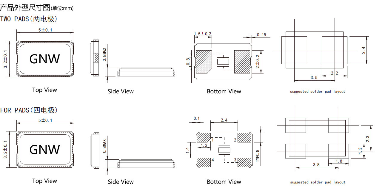 SMD5032贴片晶振8M在车速报警装置中的作用 SMD5032贴片晶振8M在车速报警装置中的作用